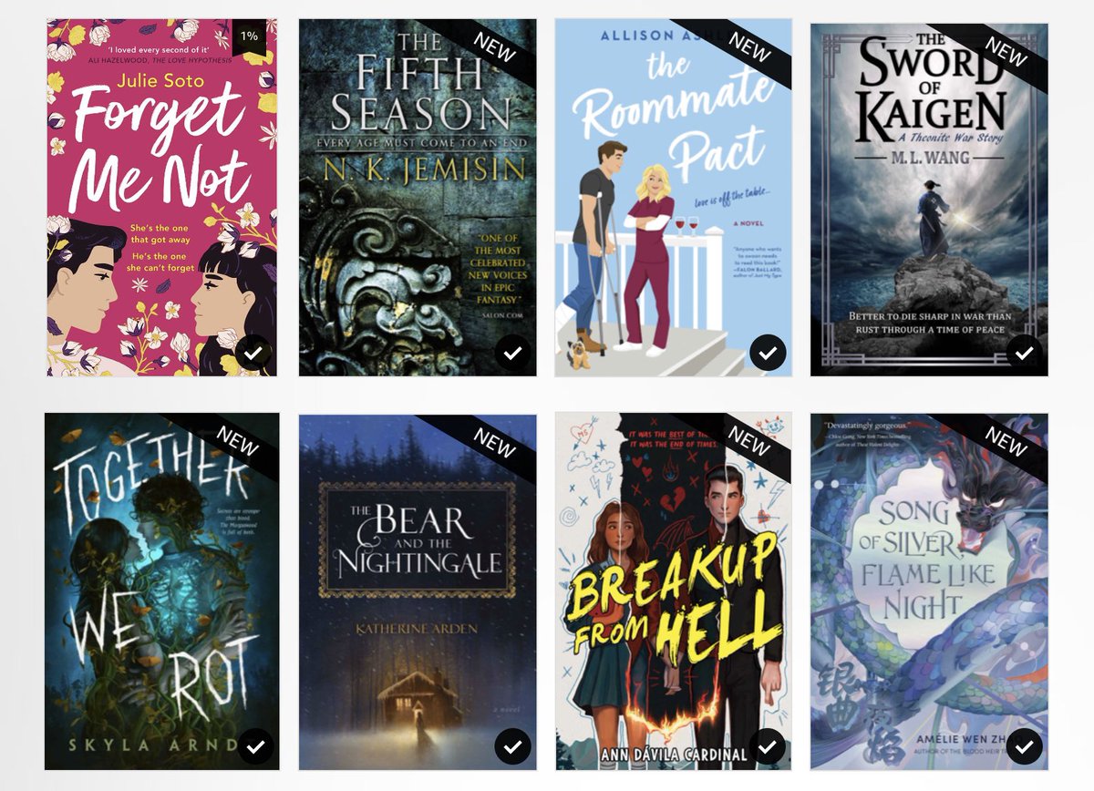 seneschals's tweet photo. ebook haul and if any of these fixes my book slump i’ll rate it 5 stars https://t.co/3uXXjhsNdf