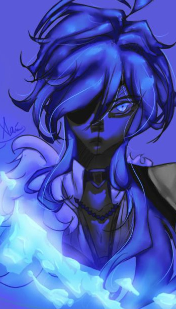Xavier_M0N's tweet photo. Did a one color palette challenge on my favorite cryo Kaeya Albrich~ https://t.co/M0hLjtvYMC