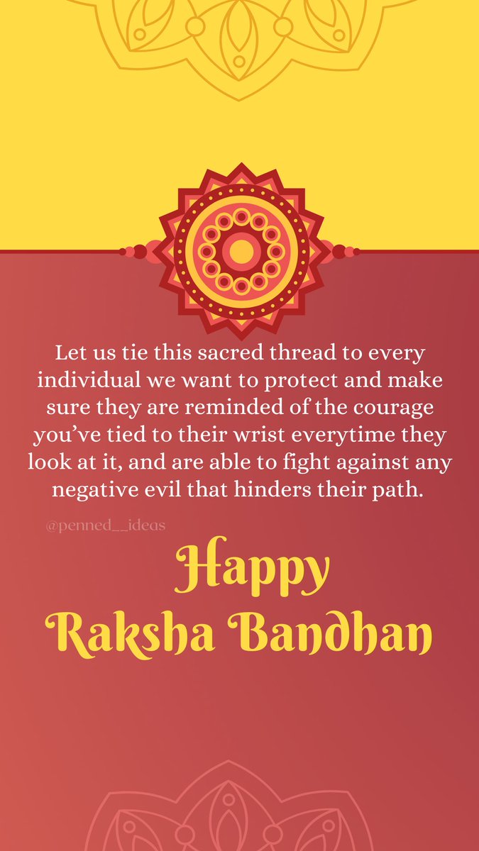 PennedIdeas's tweet photo. Happy Rakha Bandhan! #penned__ideas #author #RakshaBandhan2023 #rakshabandhancelebrations #rakshabandhanspecial #RakhiCelebration https://t.co/g1aaaKXAVO