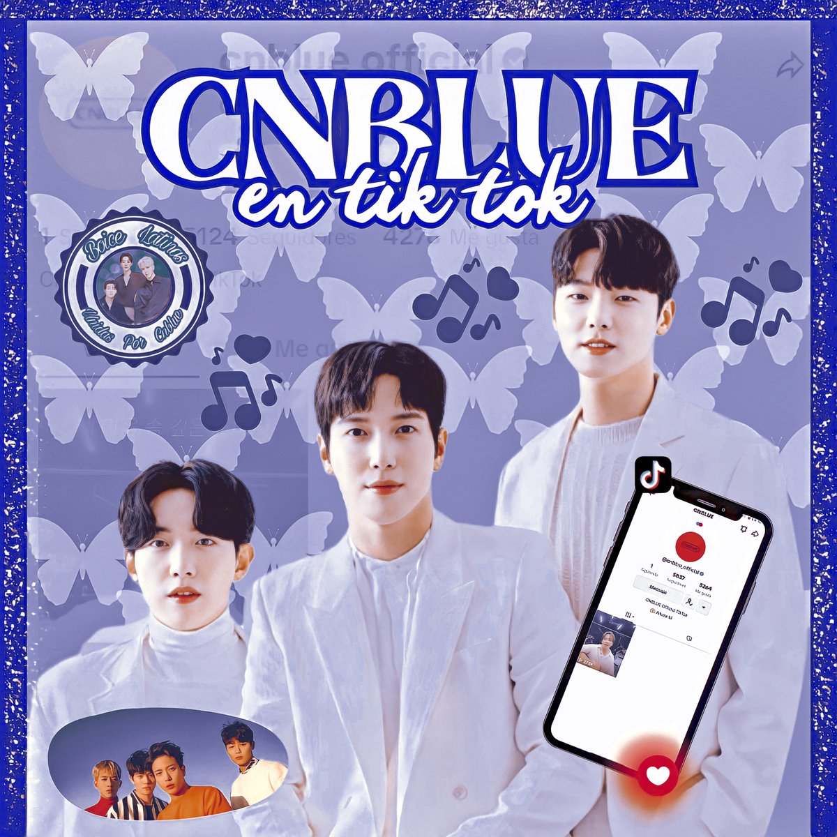bluxcnblue's tweet photo. Nuestro amado CNBLUE ya cuenta con Tik Tok 
¡Que esperas para seguirlos!

Link de Tik Tok 👇🏻
https://t.co/Y0LkphkEm9

Post By:•K.R.•🇲🇽

🌎Boice Latinas Unidas Por Cnblue🌎 https://t.co/4RMaFz8GDt