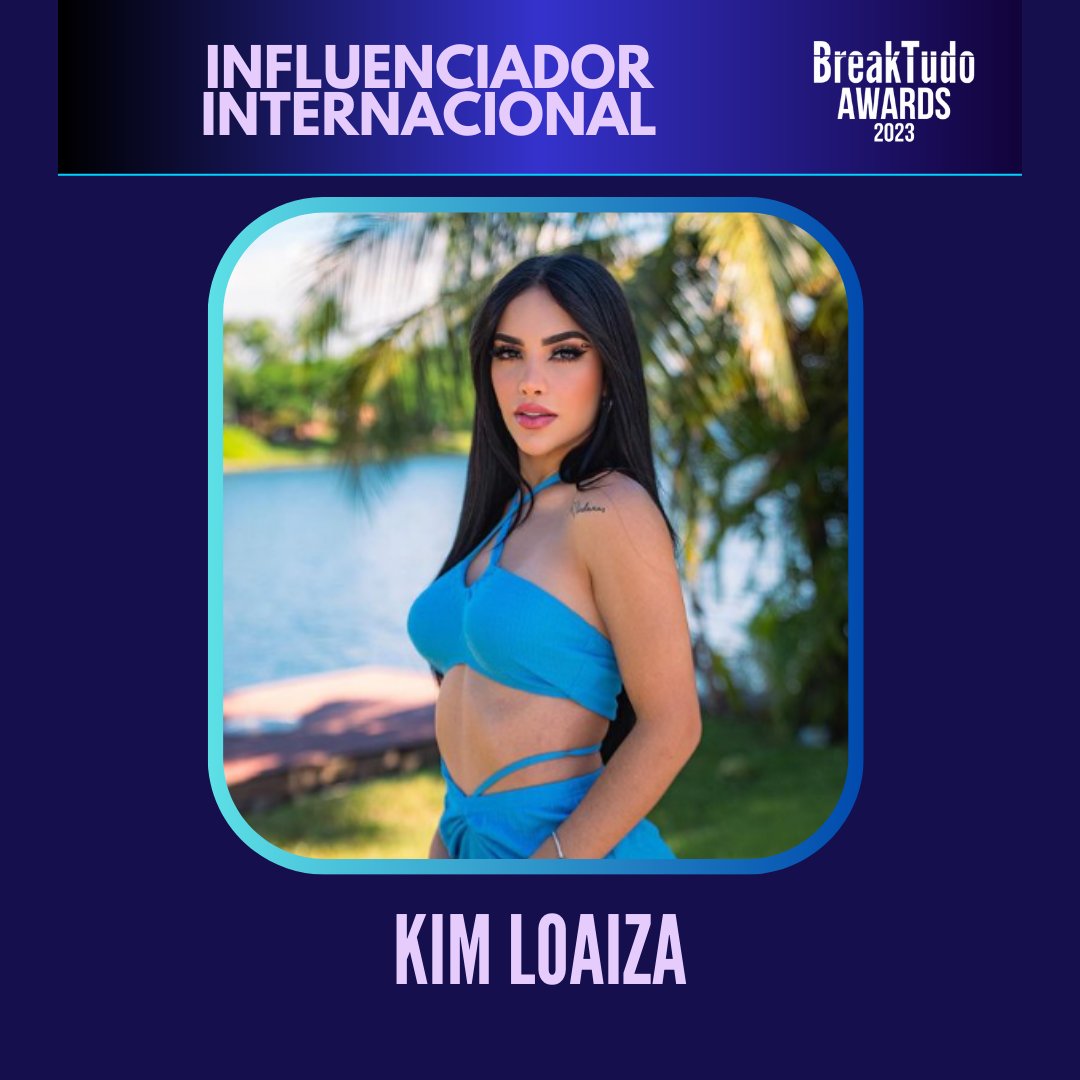 breaktudoawards's tweet photo. Vote por Kim Loaiza✨(@KimberlyLoaiza_) para Influenciador Internacional no BreakTudo Awards 2023.

🗓️Vote até 25/09
🔗https://t.co/kdwPMQ0UPt #BreakTudoAwards #KimLoaiza https://t.co/Kdm2nKprHL