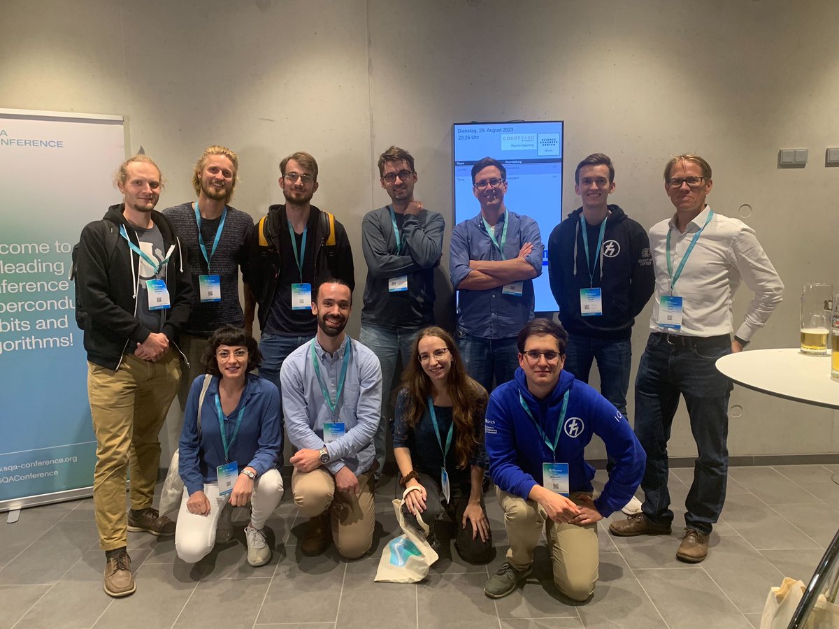 Andreas Wallraff (@andreasateth) on Twitter photo Current and past <a href="/qudev/">Quantum Device Lab</a> <a href="/ETH_physics/">ETH Physics</a> <a href="/ETH_en/">ETH Zurich</a> members united in one photo taken at the <a href="/SQAConference/">Superconducting Qubits and Algorithms Conference</a> in #Munich which started last night.
Three professors <a href="/TU_Muenchen/">TU München</a> <a href="/ISTAustria/">ISTAustria</a> <a href="/QuTech_news/">QuTech</a>, some members of <a href="/meetIQM/">IQM Quantum Computers</a>, a few current and fromer #Quantum Engineering students of Current and past <a href="/qudev/">Quantum Device Lab</a> <a href="/ETH_physics/">ETH Physics</a> <a href="/ETH_en/">ETH Zurich</a> members united in one photo taken at the <a href="/SQAConference/">Superconducting Qubits and Algorithms Conference</a> in #Munich which started last night.
Three professors <a href="/TU_Muenchen/">TU München</a> <a href="/ISTAustria/">ISTAustria</a> <a href="/QuTech_news/">QuTech</a>, some members of <a href="/meetIQM/">IQM Quantum Computers</a>, a few current and fromer #Quantum Engineering students of