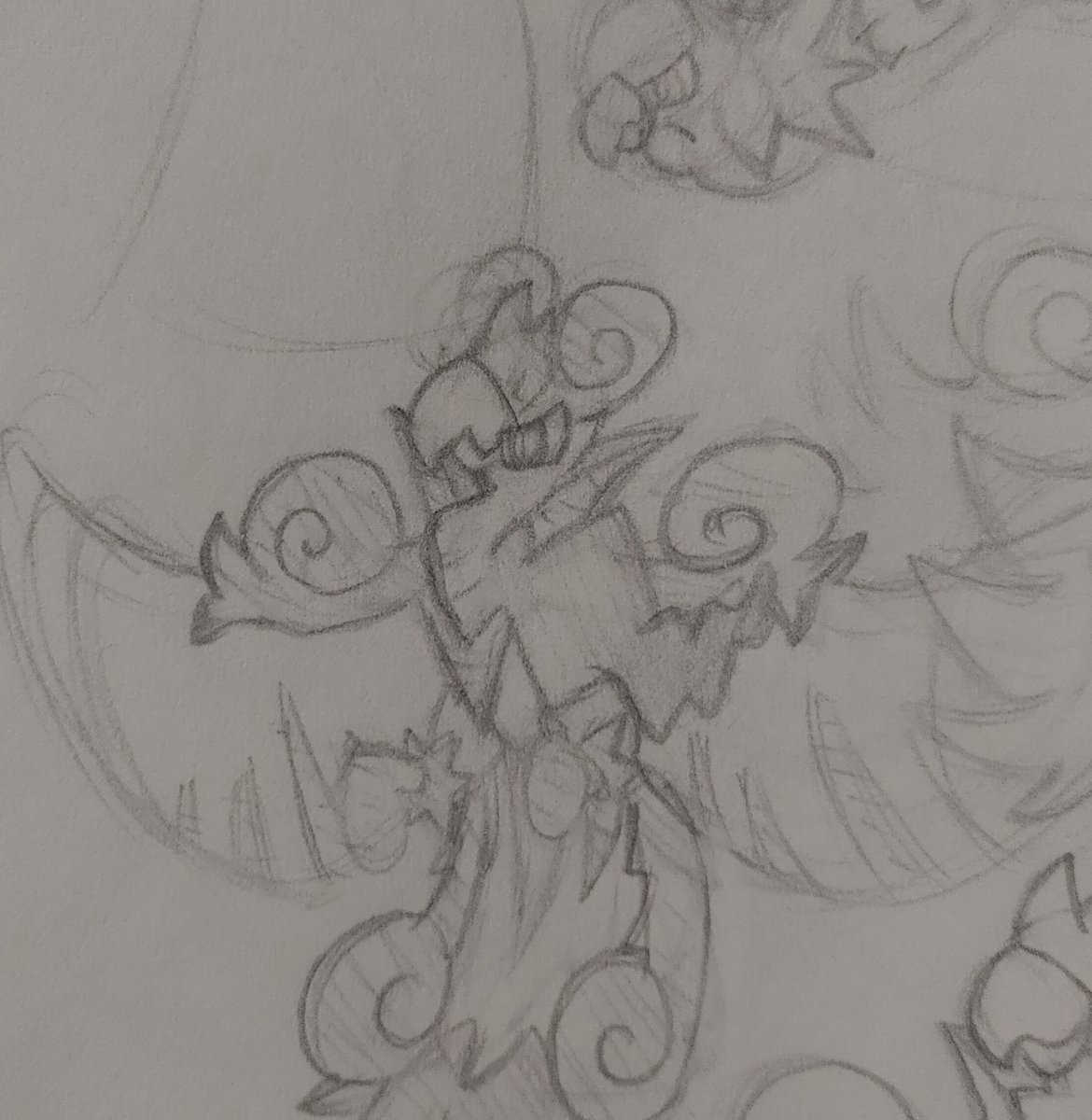 fakemongos875's tweet photo. My submission for the normal type bird: Artenueve (deriving from the Greek goddess Artemis).
Artenueve love to showboat their aerial skills and speed. It has been known to cause hurricanes by sheer speed, once leading to the destruction of a distant land long ago.#300kMagik https://t.co/bYS7gQjx7j