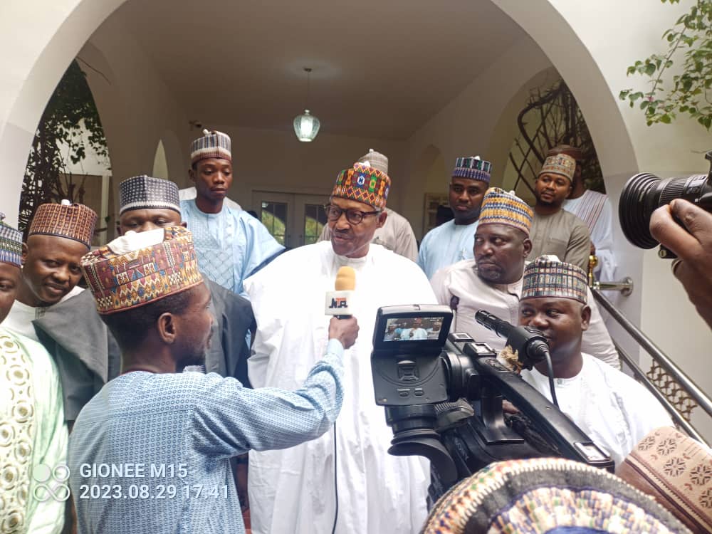JonapwdNg's tweet photo. #StrategicEngagements: #JONAPWD, NCPWD and others, visit former President of Nigeria, @MBuhari, on the signing of the Discrimination Against Persons with Disabilities (Prohibition) Act of 2018 and other related matters.

#Jonapwd
#PersonsWithDisabilities
#DisabilityAct https://t.co/rU4AGpkC5O