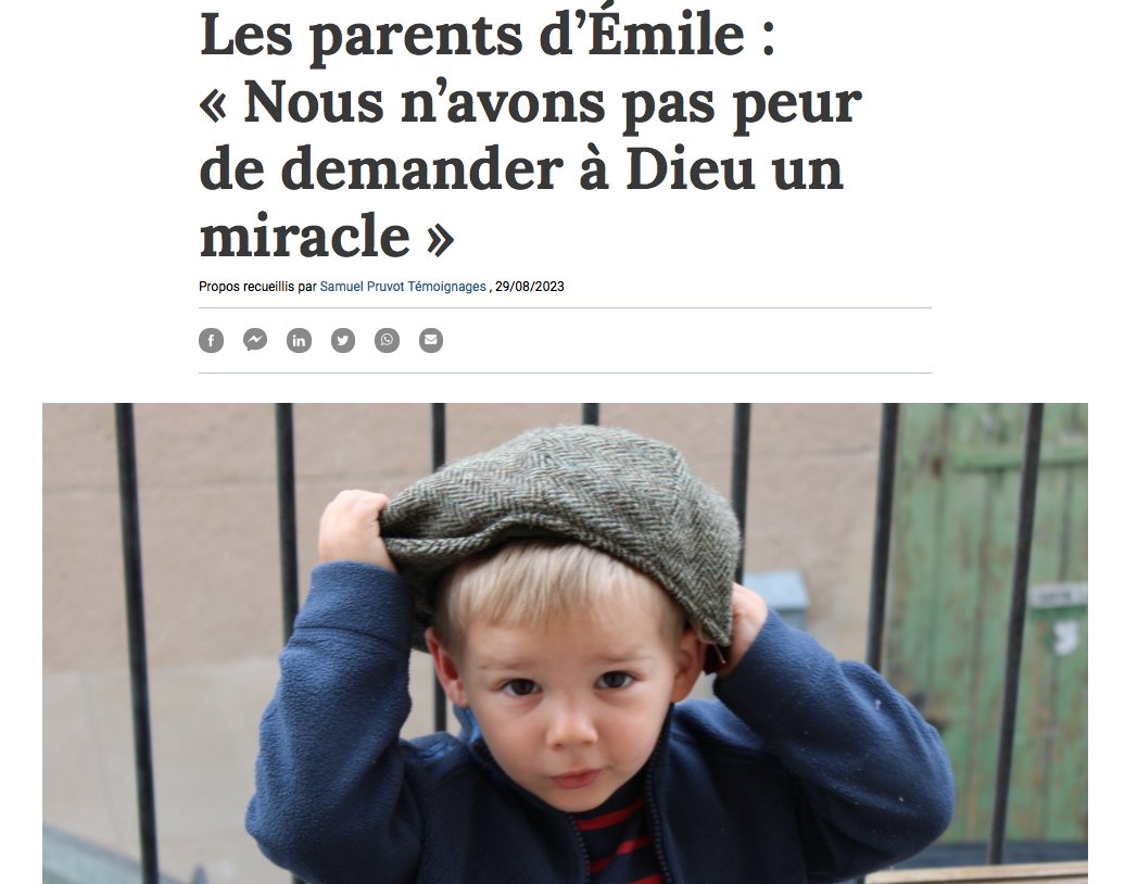 « Certains médias assez vicieux se sont permis de raconter n’importe quoi sur nous sous prétexte que nous étions cathos… » ow.ly/WUnl104SF5L