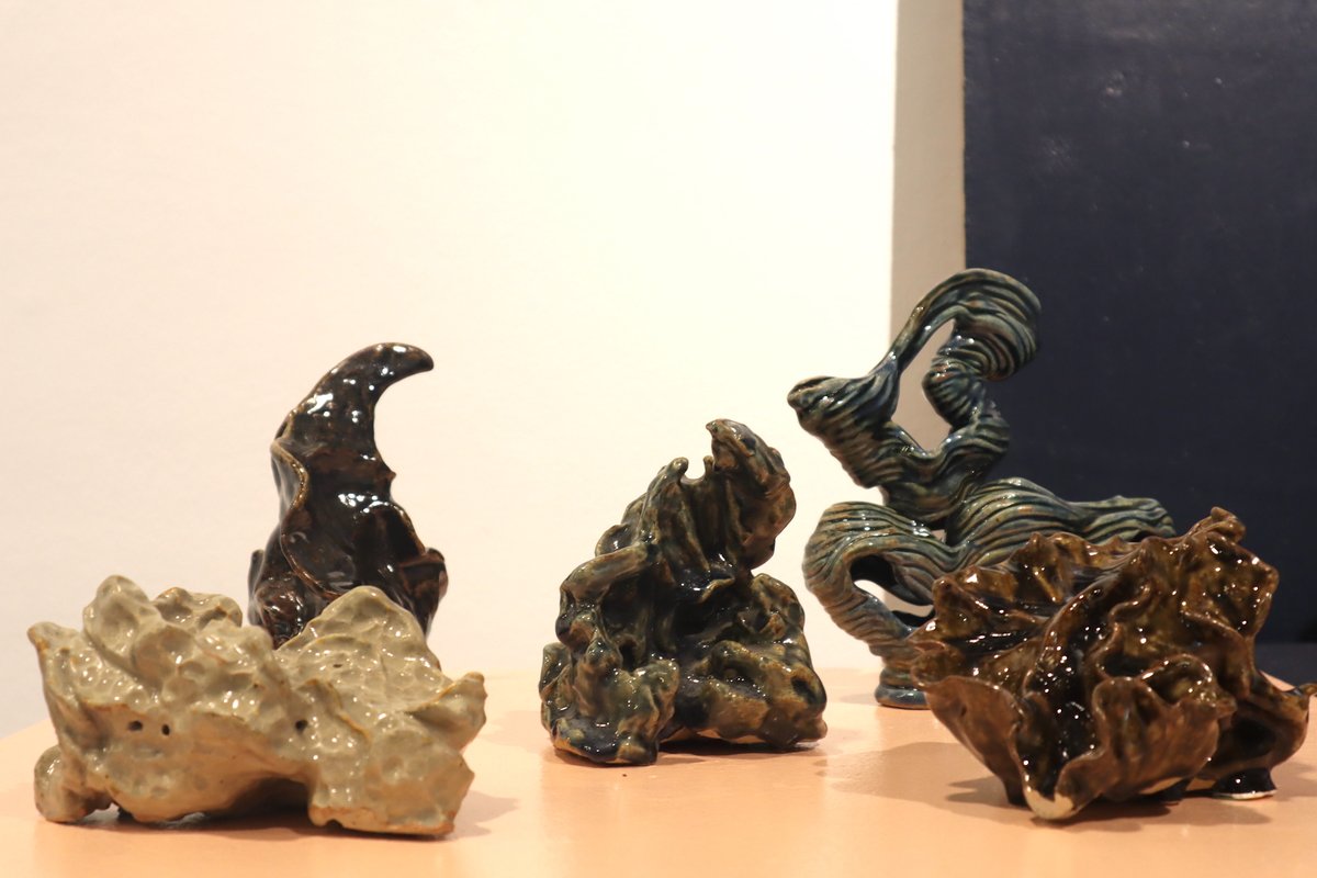 UPVargasMuseum's tweet photo. From the Earth is part of the Learning Lab series of the UP Vargas Museum, whereby the museum and its resources are activated as vital elements of teaching and learning modules across various disciplines in the University. It is on view at our 1/F Landing until 09 September 2023. https://t.co/Vek7RtEdN9