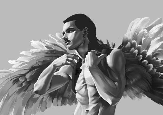 Loki Laufeyson ✨
#wings #loki #marvel #digitalart #blackandwhite #god #mischief #trickster #silvertongue #marvelart #art