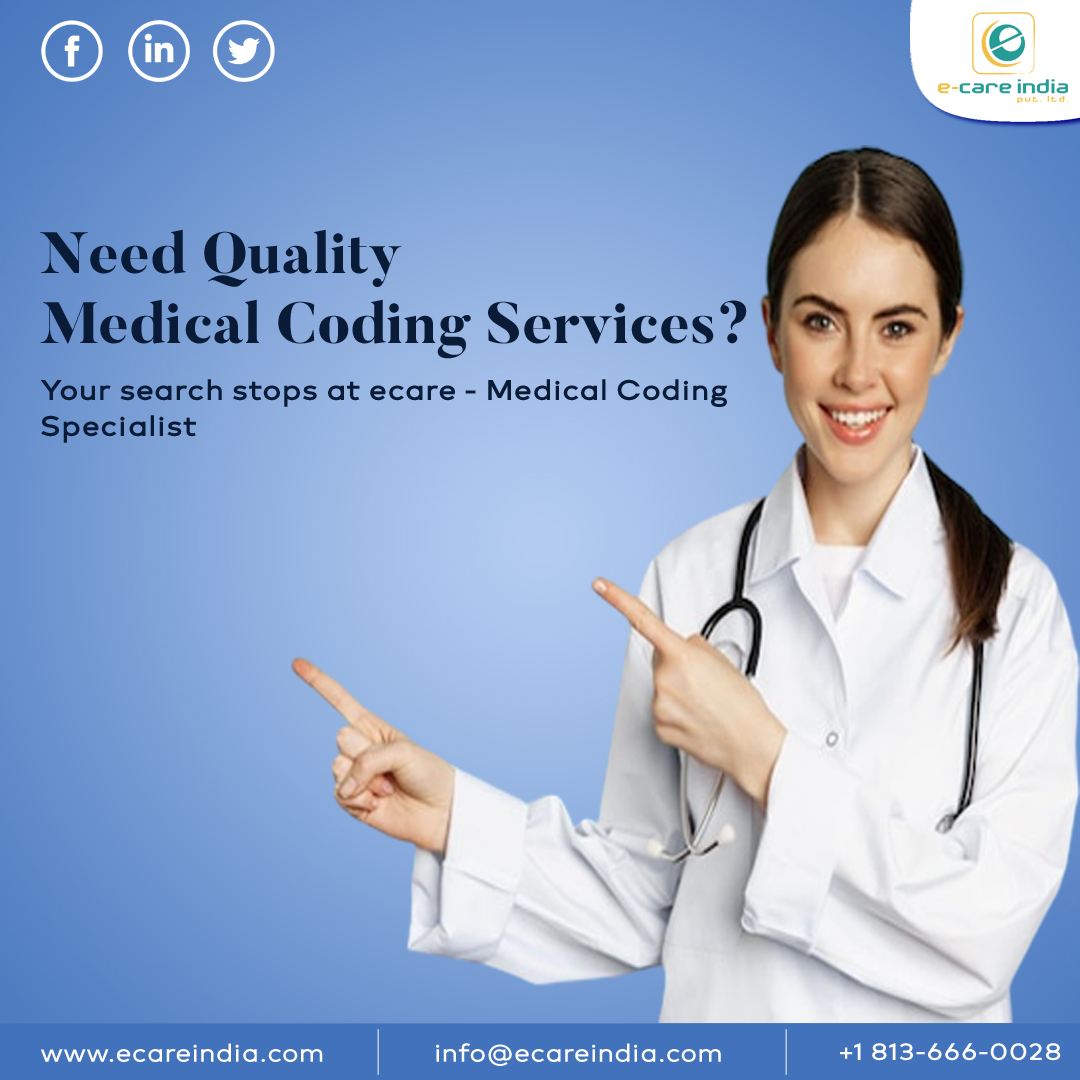 ecareindia's tweet image. Need Quality Medical Coding Services? Your search stops at ecare - Medical Coding Specialist
ecareindia.com/medical-codingโฆ
#MedicalCodingCompanies #MedicalCodingCompany #MedicalCodingServices #MedicalCodingOutsourcingServices