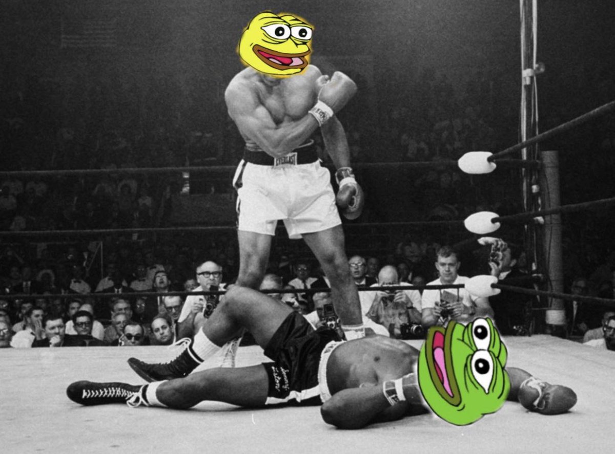 Aped #PEPE2 dip this morning just under 2M MC 
I see this having a massive run 🚀 this week 

They got J&amp;R Marketing on board who marketed Pepe, Old 2.0, XRP

CEX listing confirmed 

dextools.io/app/en/ether/p…

t.me/Pepe2Ethereum

$PEPE  yellow is the new green!