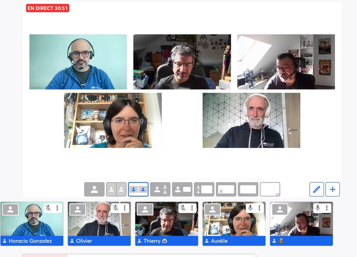 LostInBrittany's tweet image. Mais il fait quoi ce matin la team DevRel 🥑 #OVHcloud ?