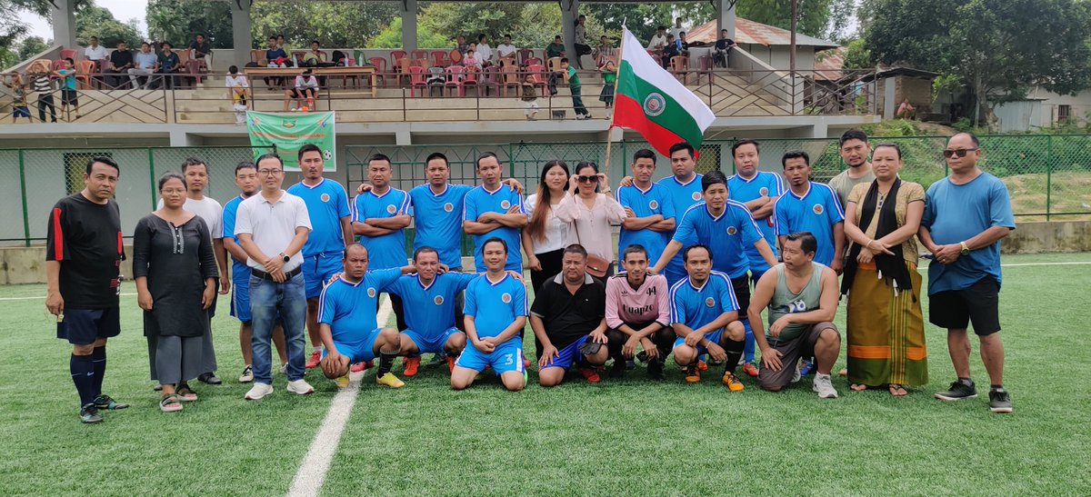 sumanchakma's tweet photo. #AboutToday | Witnessing the first ever football match between Central Young Chakma Association and Central Mizoram Chakma Students' Union at Kamalanagar Football Ground . https://t.co/ldcvGU9Thd