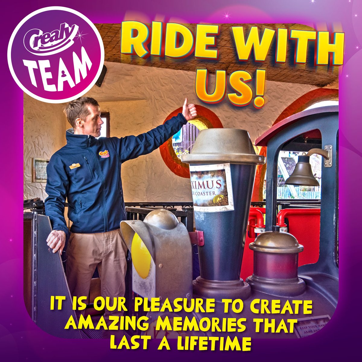 Crealy Theme Park & Resort (@crealyresort) on Twitter photo Ever wanted to work on a Theme Park? Join in the fun as part of our exciting rides team 🌟
Full training provided ✅
Apply online today > crealy.co.uk/jobs
<a href="/devonjobs/">Devon Jobs</a> Ever wanted to work on a Theme Park? Join in the fun as part of our exciting rides team 🌟
Full training provided ✅
Apply online today > crealy.co.uk/jobs
<a href="/devonjobs/">Devon Jobs</a>