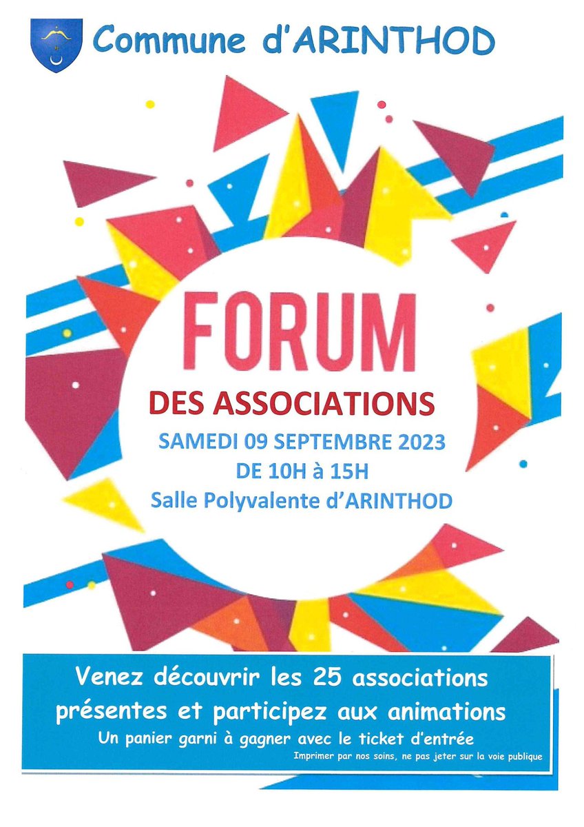 ADMRduJura's tweet image. 📢 L&apos;#ADMR du #Jura sera représentée sur les #Forums des #associations suivants :
➡️ #Dole : 02 et 03/09 - DOLEXPO
➡️ #Lons-le-Saunier : 03/09 - PARC DES BAINS
➡️ #Arinthod : 09/09 - SALLE POLYVALENTE d&apos;ARINTHOD
➡️ #Mignovillard : 16/09 - SALLE DES SPORTS DE MIGNOVILLARD