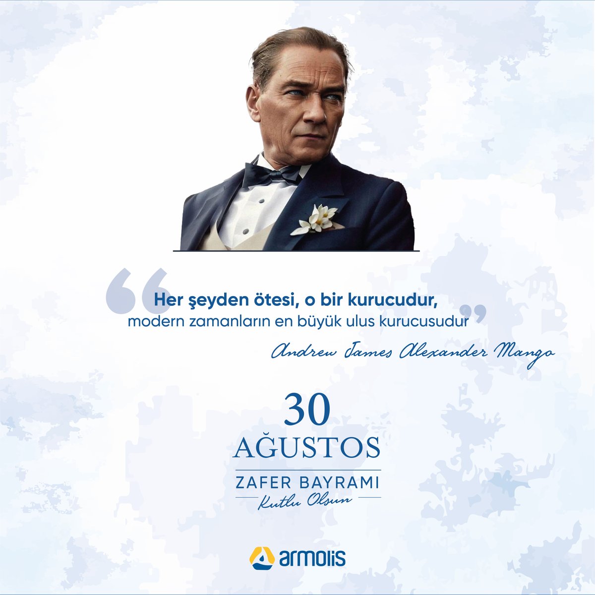 Her şeyden ötesi, o bir kurucudur, modern zamanların en büyük ulus kurucusudur. #30Ağustos #ZaferBayramı