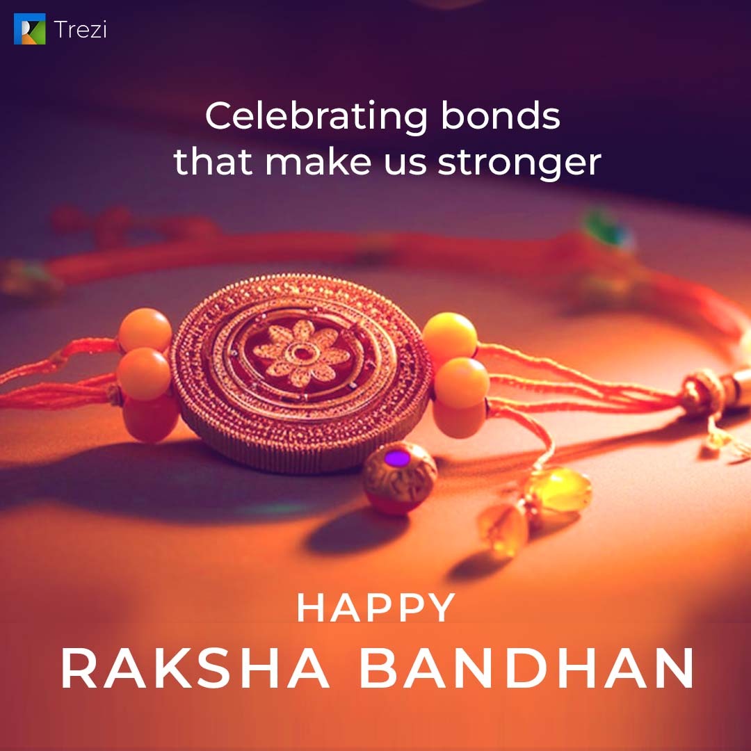 Celebrating Bonds that Make Us Stronger! 🤝

Trezi extends heartfelt wishes on this special Raksha Bandhan day. 
May the threads of love and protection weave an unbreakable bond among us. 

Happy Raksha Bandhan to all! 

#RakshaBandhan #StrongerTogether #TreziWishes