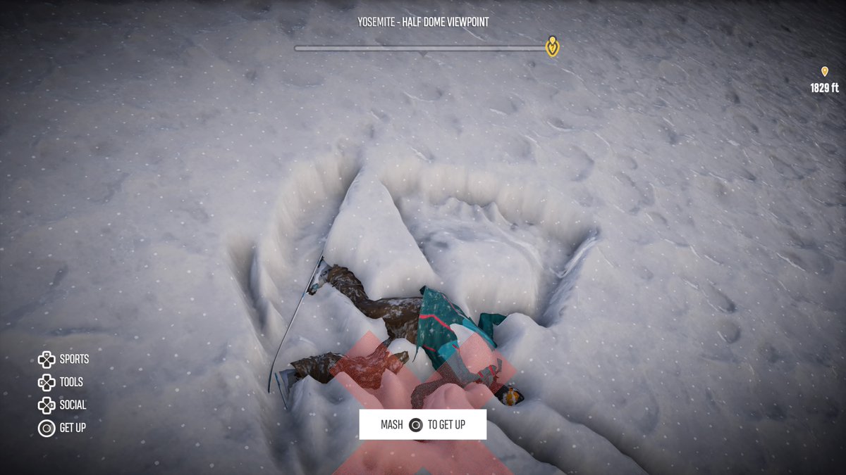 Me when I was skiing at the End of the World for the first time in Ushuaia.🤣 #PS5Share, #RIDERSREPUBLIC