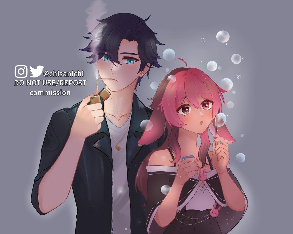 chisa aria 👻👹 Art Commissions OPEN tweet media