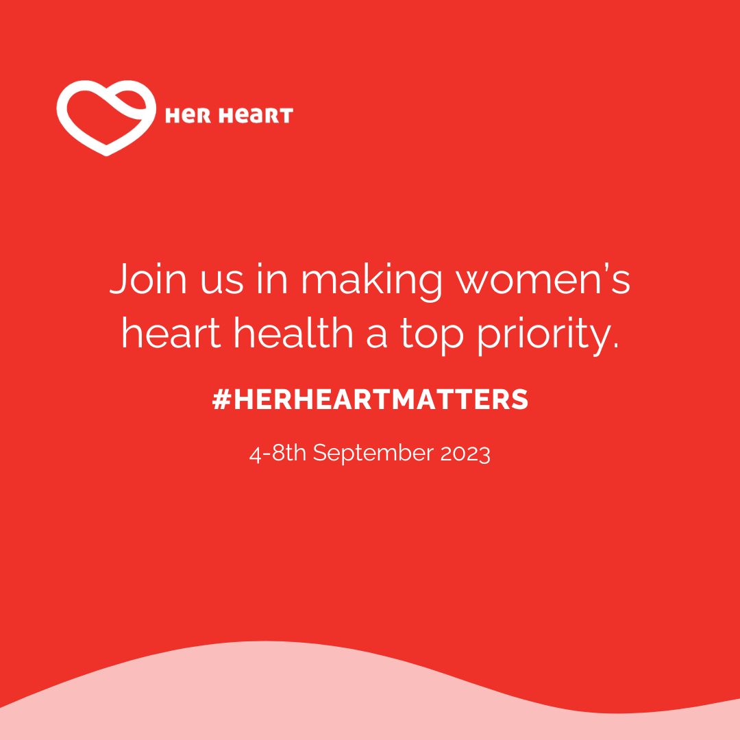 Get ready to be a part of something special! 🌟 Our #HerHeartMatters campaign is launching next week! ❤️#WomensHealthWeek #HeartHealth #EnderGenderBias
