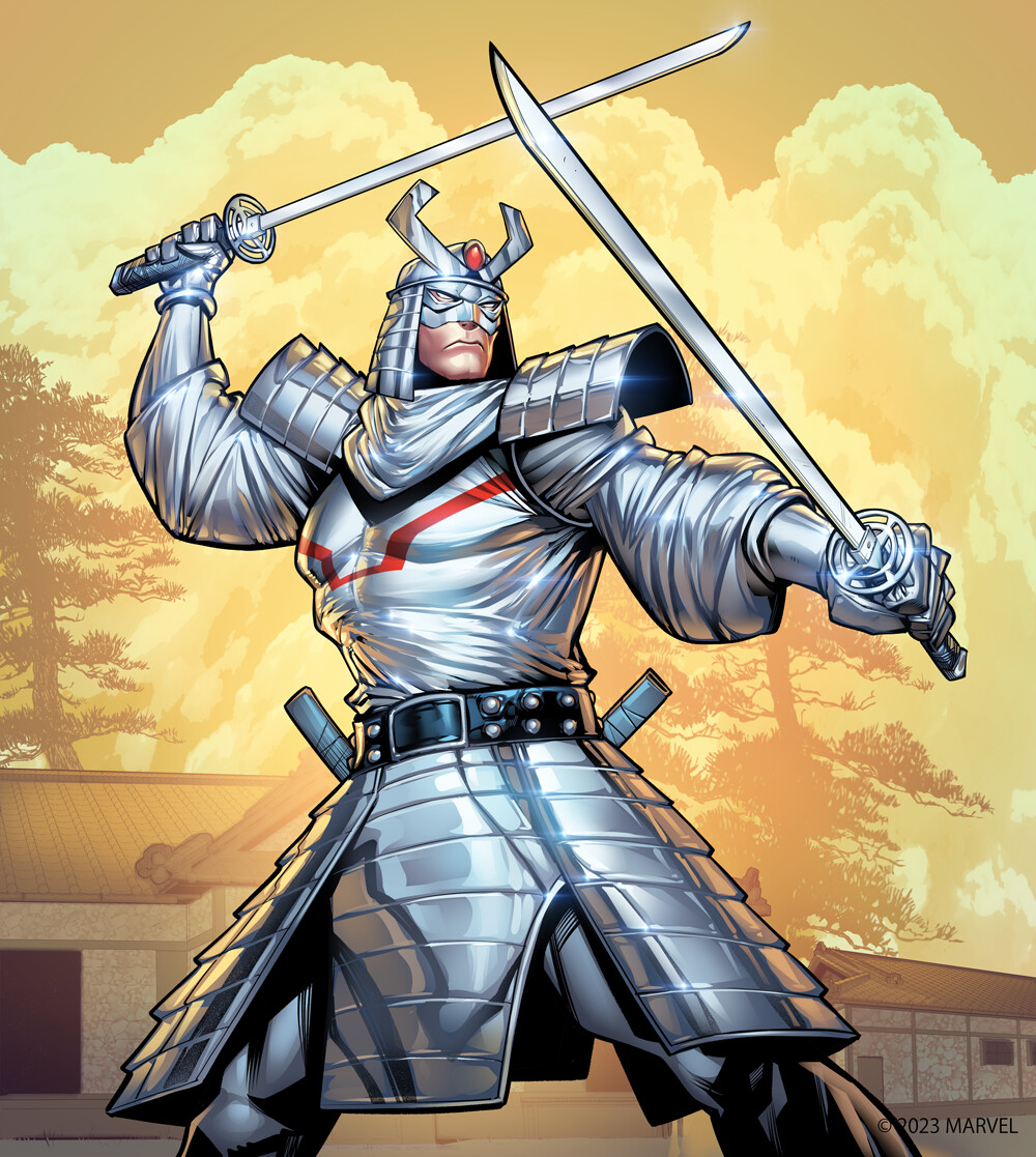 キャラクター紹介】 #シルバー・サムライ は日本人のミュータントで