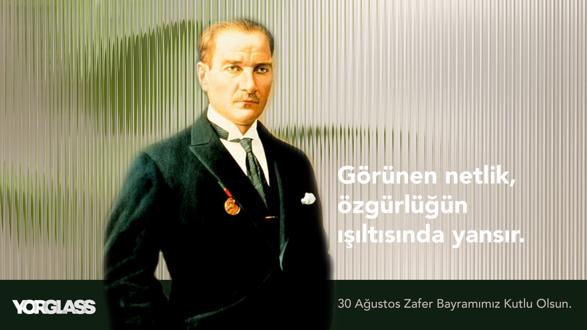 yorglass's tweet photo. Zafer, "Zafer benimdir" diyebilenindir. Başarı ise, "Başaracağım" diye başlayarak sonunda "Başardım" diyebilenindir!

Mustafa Kemal ATATÜRK https://t.co/2zeFyMbFcC