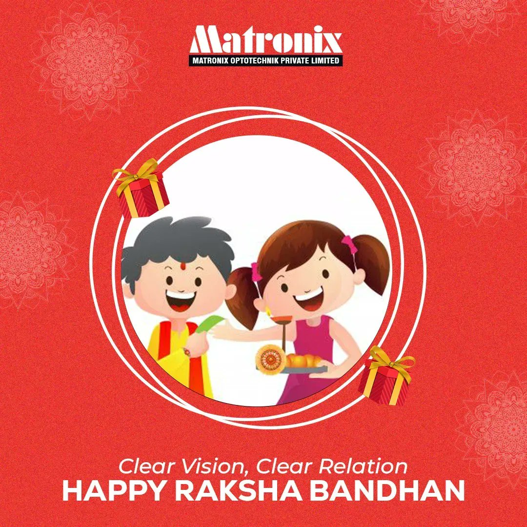 matronix_in's tweet photo. Celebrate Raksha Bandhan with clarity in bonds and vision. #RakshaBandhan #StrongConnections #matronix #matronixindia https://t.co/f3k1BeKfyp