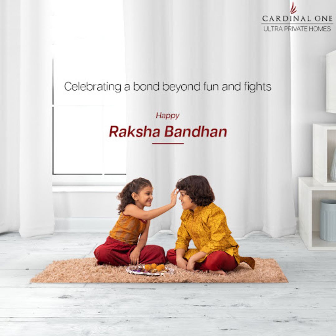 SwanCorpLimited's tweet photo. May the thread of love and protection that binds siblings together also weave moments of joy, togetherness, and everlasting memories in your lives. Happy Raksha Bandhan!
#CardinalOne #RakshaBandhan2023 #RakshaBandhan #ElevatedLiving #UltraPrivateHomes #RealEstate #Bengaluru https://t.co/6Gea8sA7Kp