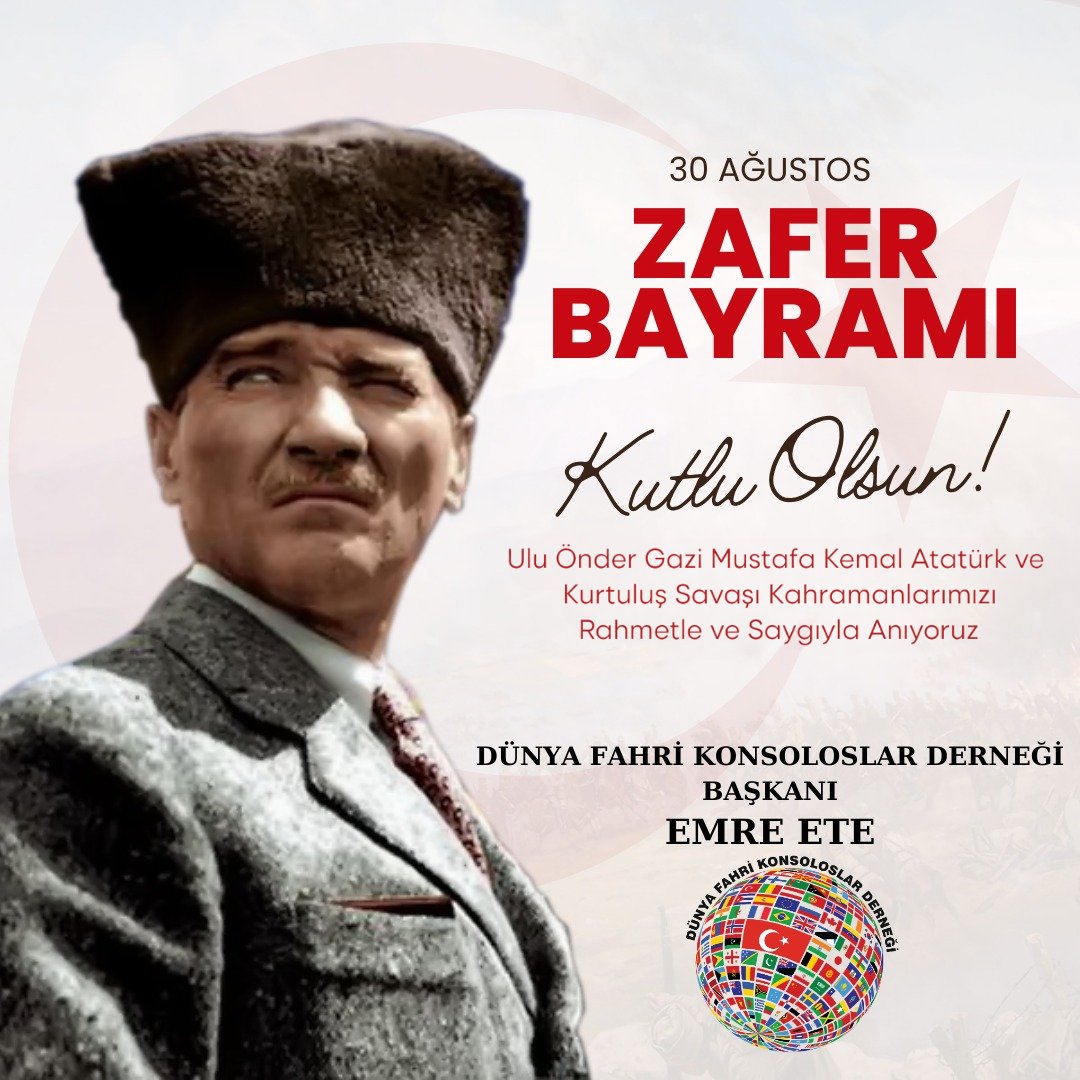 Dünya Fahri Konsoloslar Derneği (@fahridunya) on Twitter photo 