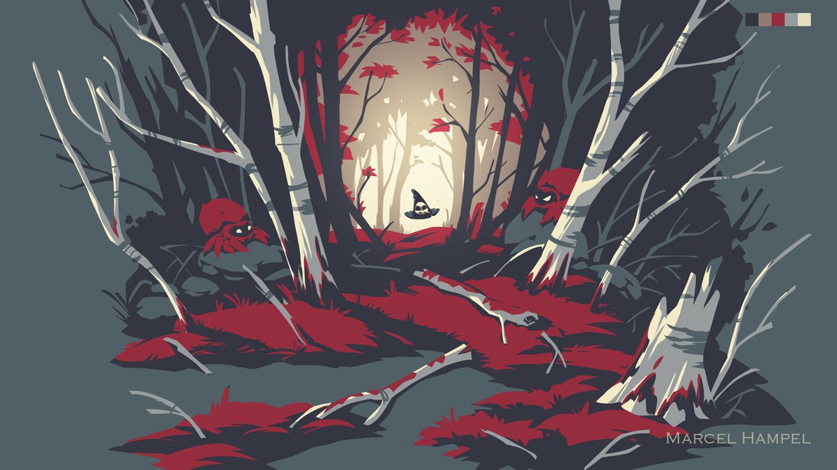 「QRT with your tree art!  」|Marcel Hampel | on PATREON & GUMROADのイラスト