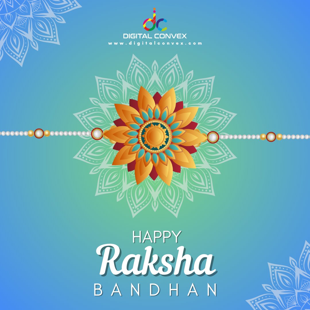 digital_convex's tweet image. 🎉 Happy Raksha Bandhan to all! 🎊

On this special day, we celebrate the beautiful bond of love and protection between siblings. 💖 Whether near or far, Raksha Bandhan is a reminder of the unbreakable connection that ties us together.