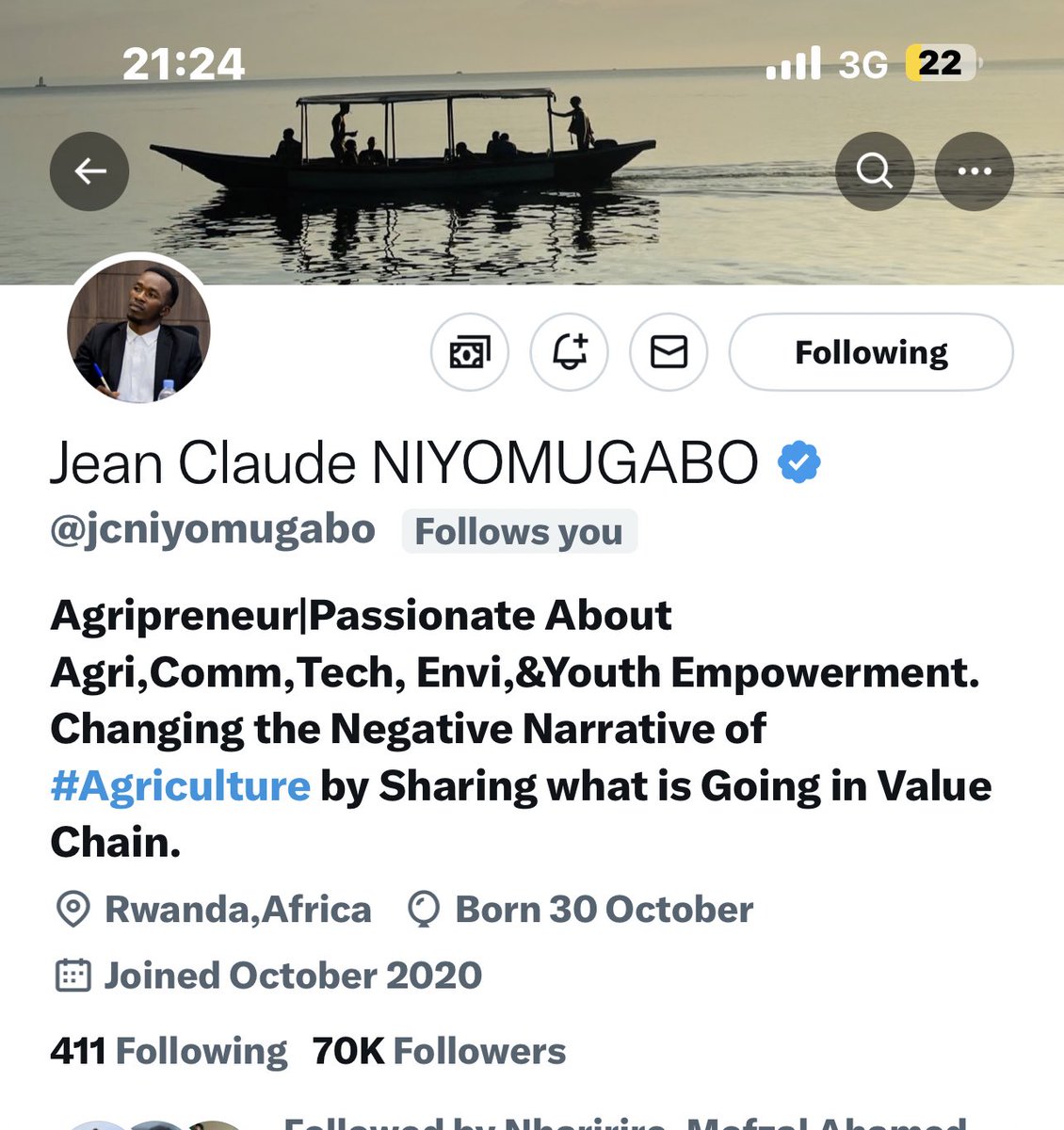 Jean Claude NIYOMUGABO tweet media