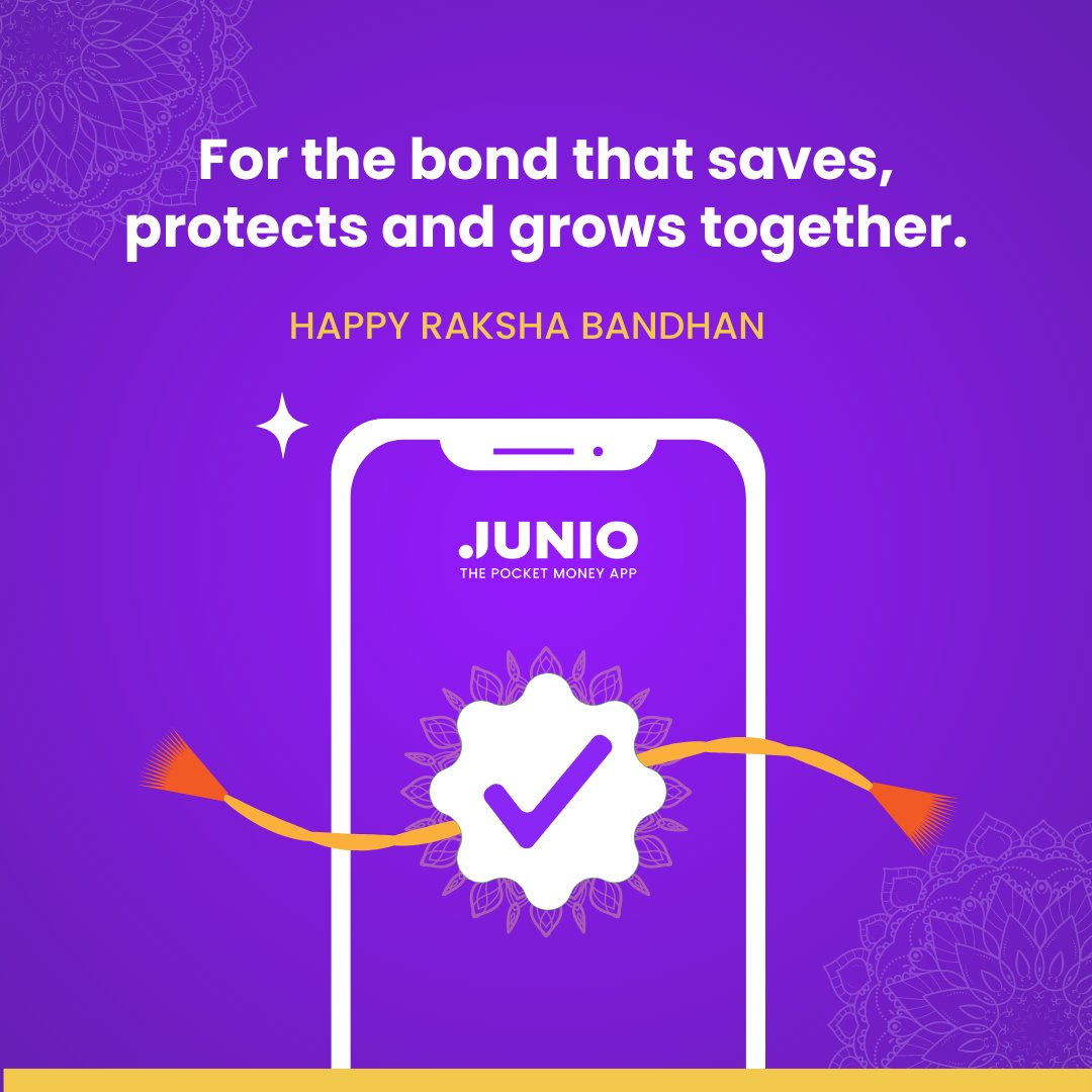 junio_in's tweet image. Also for the bond that fights together! 🤭

#HappyRakshabandhan #JunioApp 📲