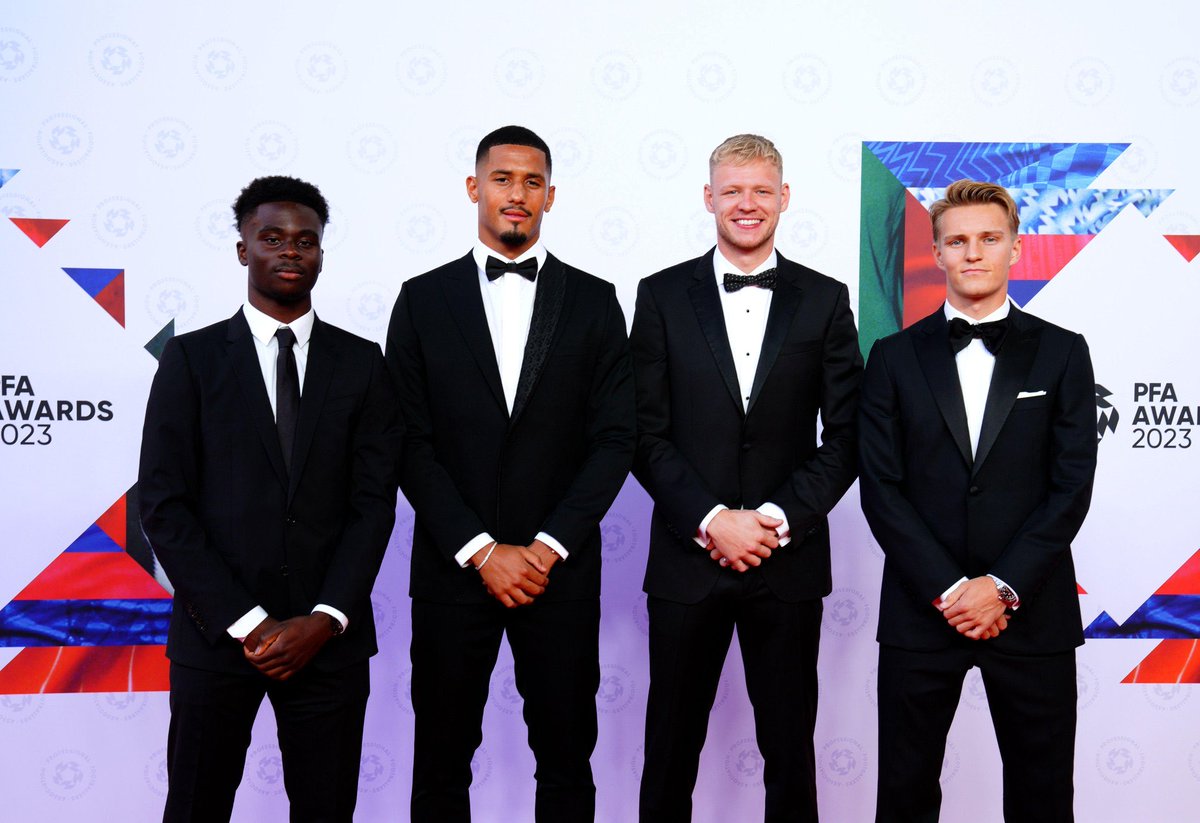 Arsenal players to win the PFA Young Player of the Year award this century:

◎ Cesc Fabregas (07/08)
◎ Jack Wilshere (10/11)
◉ Bukayo Saka (22/23)

Star boy. 🌶