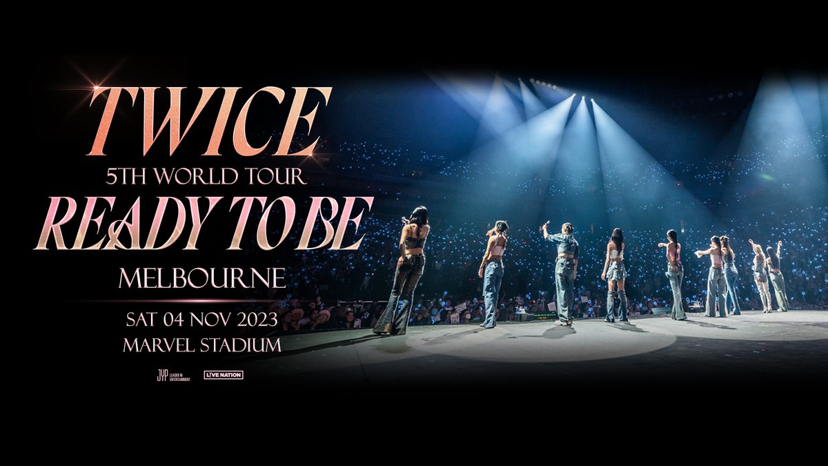 FuzionFireMedia's tweet image. We promised you more details about the upcoming TWICE show in Melbourne and here they are: bit.ly/3L0ildH

@JYPETWICE @LiveNationAU #TWICE_5TH_WORLD_TOUR #TWICE #allaccessasia