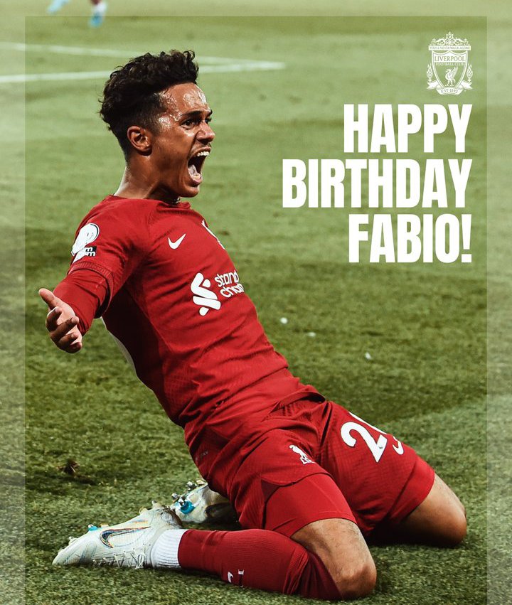 Happy birthday Fabio 🍰 🍷

Enjoy your day 

#LFC #LiverpoolFCNews #happybirthday