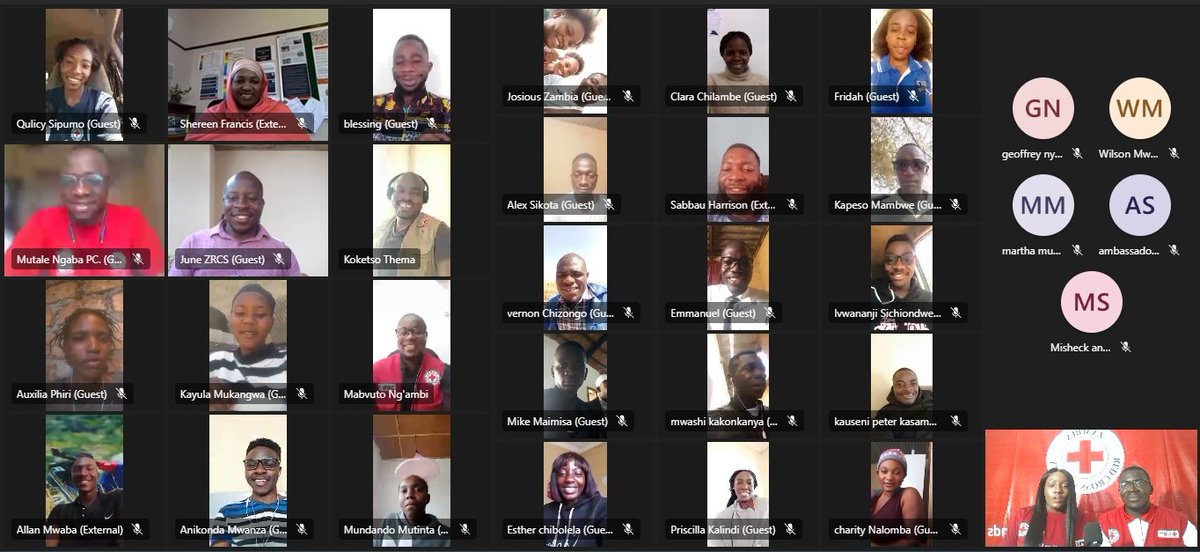 RedcrossSa's tweet image. Yesterday, the National Youth Secretariat, Koketso Thema, honoured an invitation to give the closing address of the @ZambiaRedCross 2-Day 2nd Annual Youth Seminar.