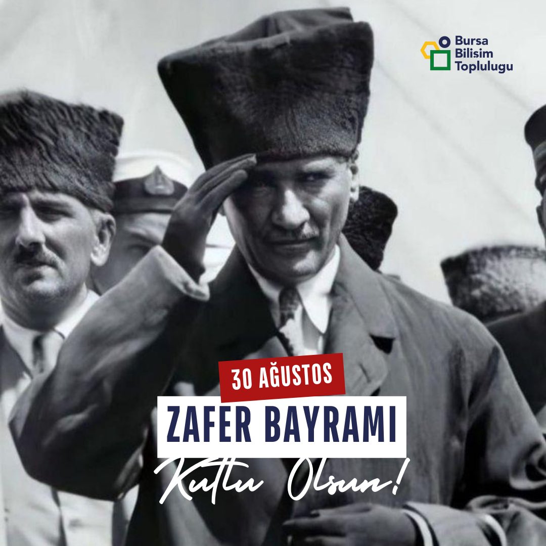 Zafer Bayramımız kutlu olsun. 🇹🇷