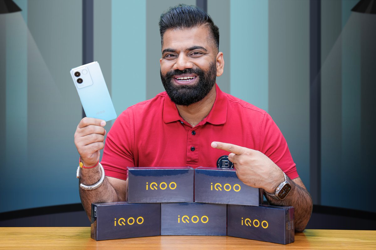 Gaurav Chaudhary (@technicalguruji) on Twitter photo Hello #TGFamily, it’s time for a special #RakshaBandhan #giveaway 🔥🔥 🔥🔥! 5️⃣ lucky winners stand a chance to win the #iQOOZ7Pro.
Participate:
Step 1 - Follow <a href="/nipunmarya/">Nipun Marya</a>, @technicalguruji and <a href="/IqooInd/">iQOO India</a>
Step 2 - Like ❤️ & RT 🔃 with #TGFamily #FullyLoaded Hello #TGFamily, it’s time for a special #RakshaBandhan #giveaway 🔥🔥 🔥🔥! 5️⃣ lucky winners stand a chance to win the #iQOOZ7Pro.
Participate:
Step 1 - Follow <a href="/nipunmarya/">Nipun Marya</a>, @technicalguruji and <a href="/IqooInd/">iQOO India</a>
Step 2 - Like ❤️ & RT 🔃 with #TGFamily #FullyLoaded