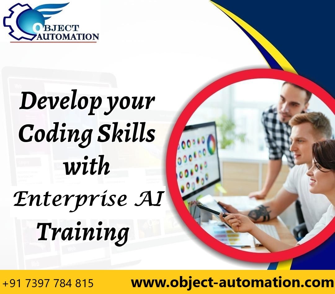 💻 Technology is the need of the hour, and so is Coding. If Coding is your passion and all you need to do is explore, opt for Enterprise AI Training with Object Automation and give your vision a new height.

#CodingPassion #EnterpriseAI #ObjectAutomation #NewHeight  #AITraining