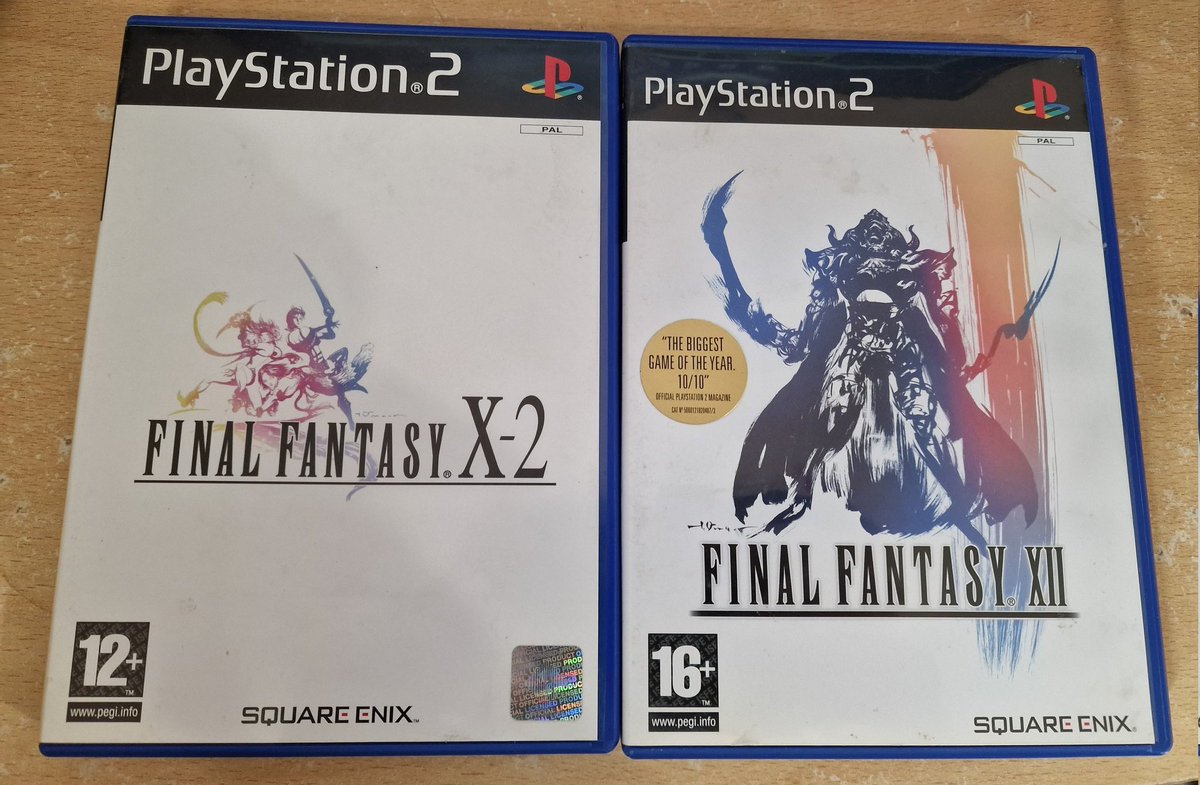 GamersPardise's tweet image. Well, after selling all my PS2 collection recently. It's time to start building it back up again
A couple more added and had to get the final fantasy games again. £2 each from CEX
#CEX #reprogramming #retrogames #retrogamer #FinalFantasy #ps2 #Sony #gamers