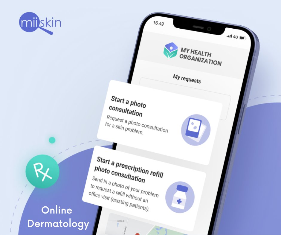 Online dermatologists and prescriptions | Miiskin tweet media