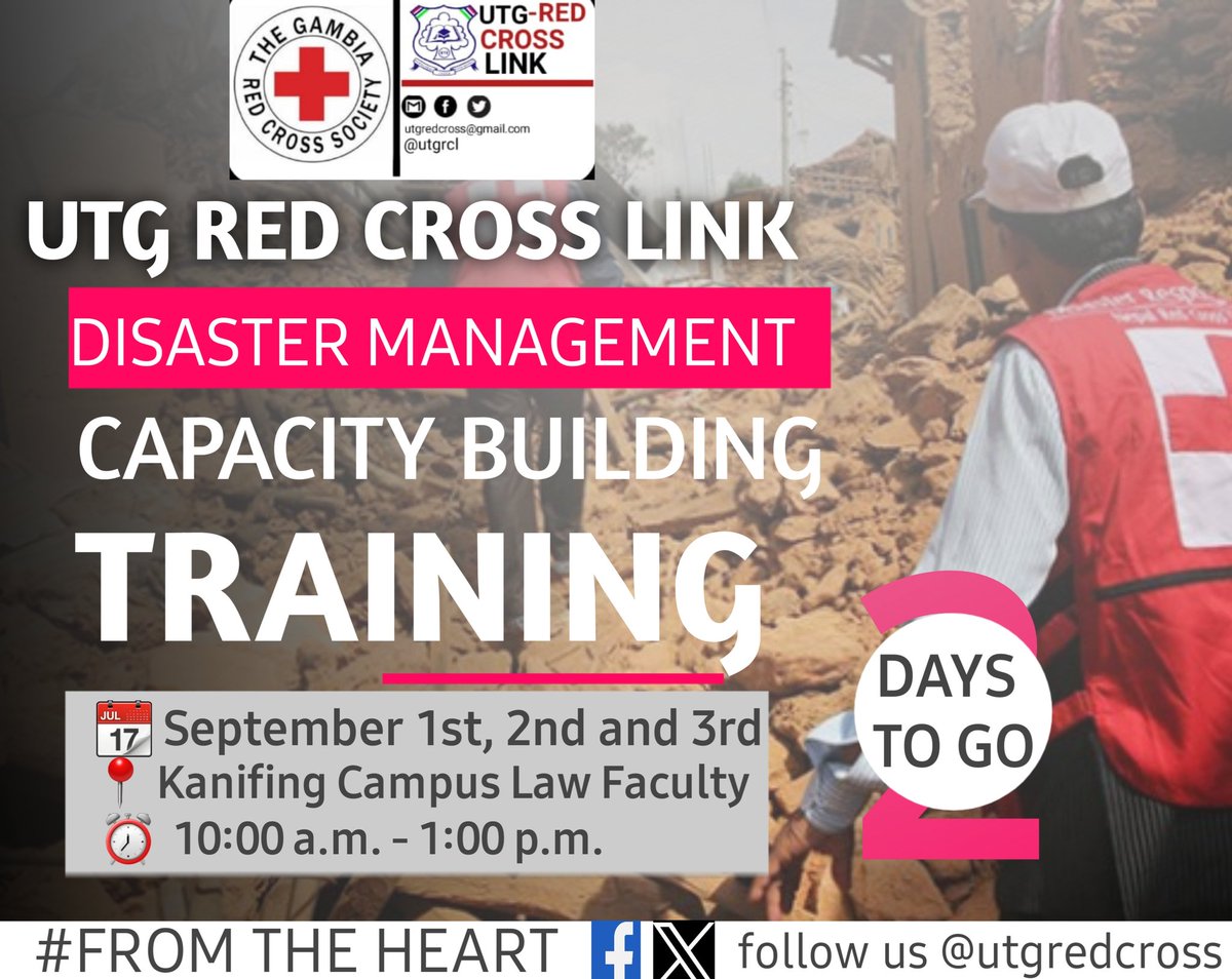 Two more days to go.... 

#disastermovies 
#DisasterManagement 
#disasteralert 
#DisasterResponse 

FROM THE HEART