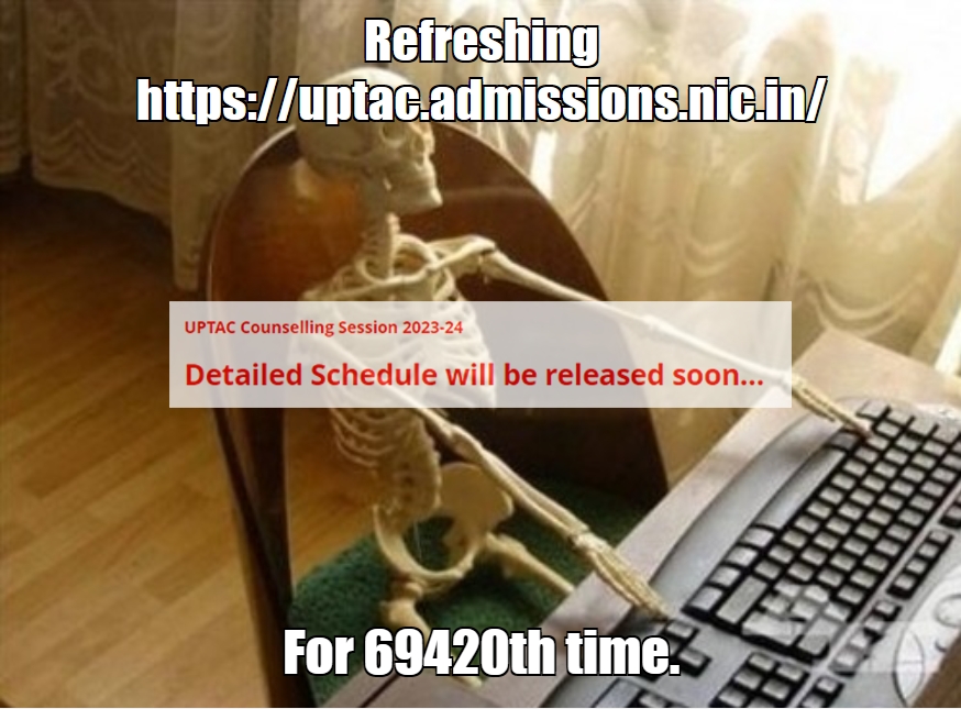 okayarpita's tweet photo. Feeling incredibly frustrated due to the never-ending delays and extensions in the UPTAC/AKTU counselling schedule. Our future is at stake, and we're seeking transparency in the process.🕒📚

Urging @AKTU_Lucknow and @AICTE_INDIA to take notice.

#UPTAC #AKTU #UttarPradesh https://t.co/YViTBNIJ2i