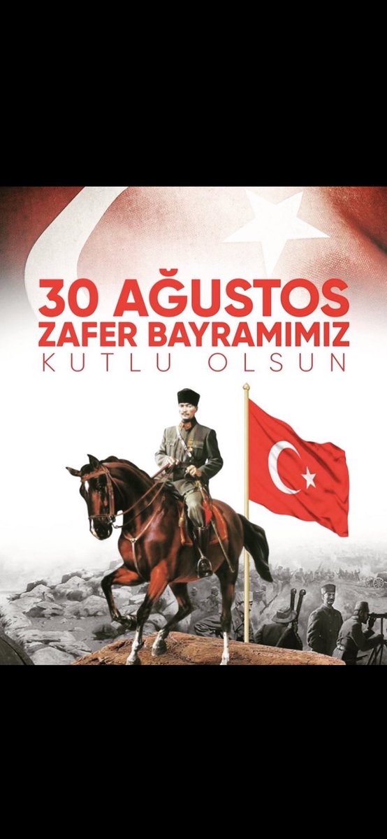ismailflz's tweet photo. Zafer bayramımız kutlu olsun🇹🇷 https://t.co/vuNd3NWc9s