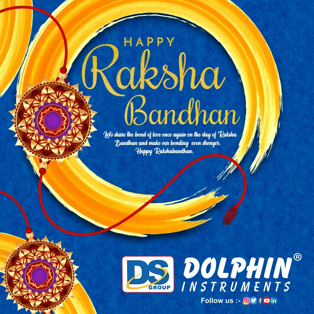 Girinavinn's tweet photo. 𝑯𝒂𝒑𝒑𝒚 𝑹𝒂𝒌𝒔𝒉𝒂 𝑩𝒂𝒏𝒅𝒉𝒂𝒏❤
✨✌️💫✨

#rakshabandhan  #happyrakshabandhan2023 #happyrakshabandhan #dsfestivalpost #dolphinsurgicals #festival #dsfestivalpost  #dolphininstruments #dolphin #instruments #equipment #instrumentequipment https://t.co/VTuG8r7ar8