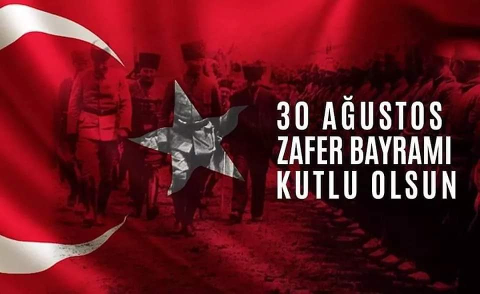 ayhansuel's tweet photo. Zaferlerle dolu şanlı tarihimizin eşsiz destanlarından birisi olan 30 Ağustos Zafer Bayramı'nızı kutluyor, aziz şehitlerimizi ve gazilerimizi saygı ve minnetle anıyorum.
Allah tüm şehitlerimizin mekanını cennet eylesin inşallah https://t.co/2wXMKLPlbz