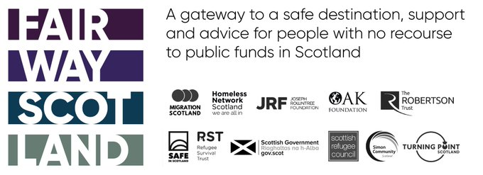 homelessnetscot's tweet photo. In its first year, #FairWayScotland supported over 1,200 people at risk of homelessness and destitution. All a direct result of @GOVUK immigration policy that leaves people with nothing.
Today, the partnership meets to start building a bigger alliance for a rising challenge ๐๐ฝ https://t.co/wWR1suCBMJ