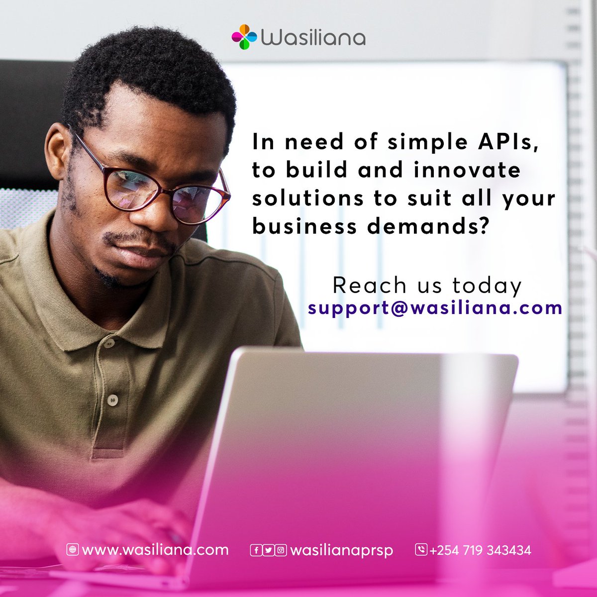 wasilianaprsp's tweet image. Looking for user-friendly APIs that empower you to create and customize innovative solutions, perfectly aligned with your diverse business requirements? Your search ends here! 
#APIAdventures #InnovationUnleashed #TailoredSolutions #Wasiliana #developer

wasiliana.com
