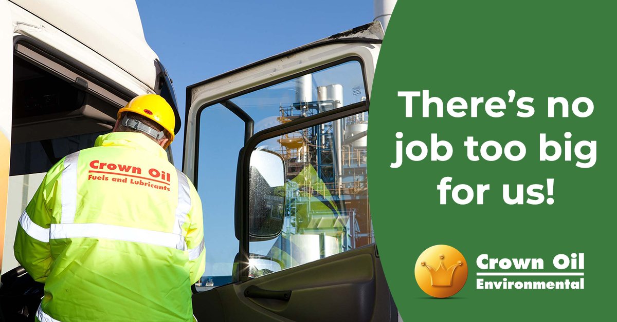At Crown Oil Environmental, there’s no job too big for us!

With over 75 years’ experience in the fuel industry, there’s no one more qualified to safeguard the environmental future of your workplace.

Explore our range of fuels services: crownoilenvironmental.co.uk/services/