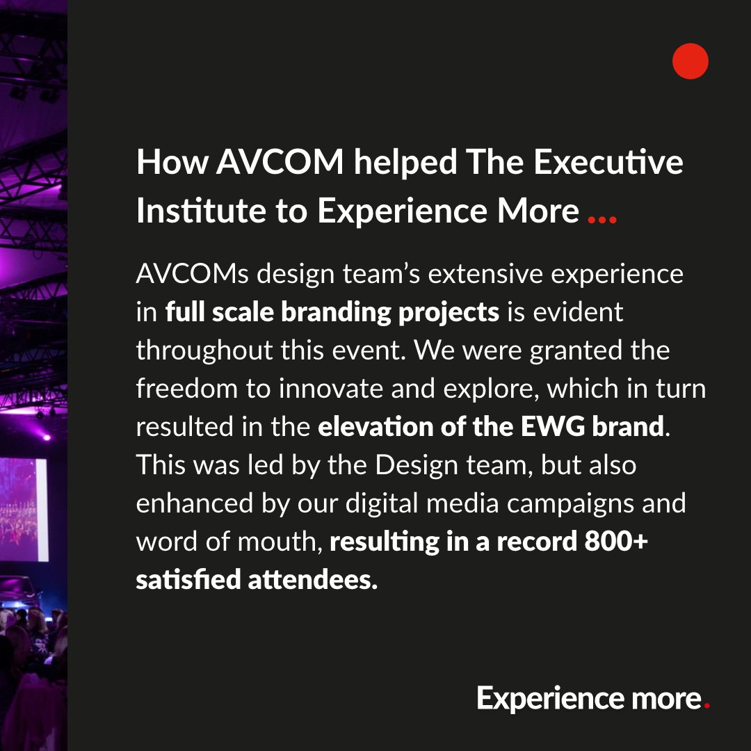 avcom_dublin's tweet image. Discover how AVCOM and the @ExecutiveIns joined forces for an exceptional #EWG2023! Our strategic collaboration transformed the event into an empowering experience at the @TheCCD 

#ExperienceMore with us. Read the full case study here: hubs.la/Q020xzCL0