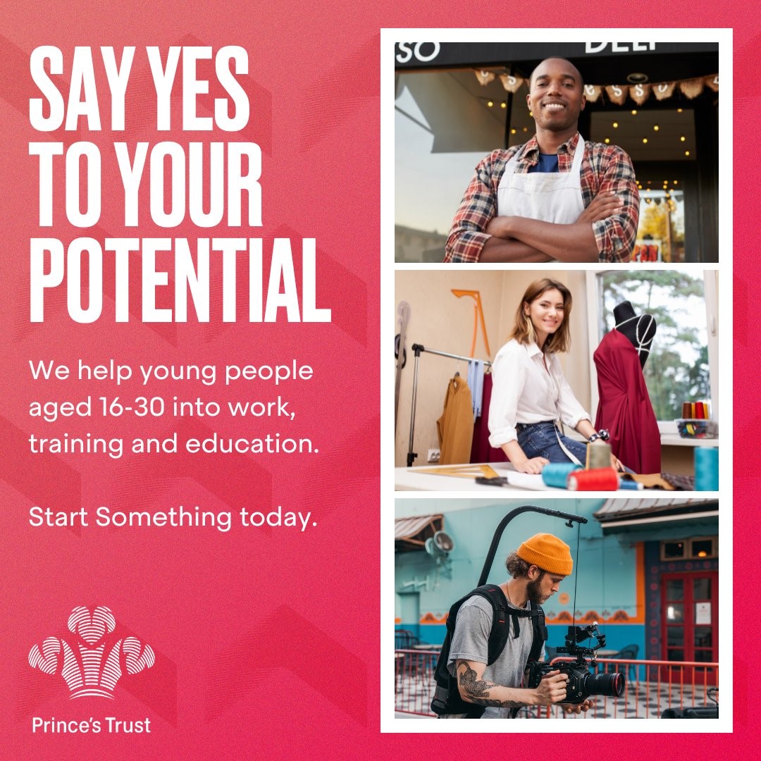 JCPJobsPlusMore's tweet image. The @PrincesTrust offers free courses to help those aged 16-30 gain confidence, meet new people and discover new passions. 

Find out more about their brilliant programmes here: bitly.ws/Hf4p

#StartSomething